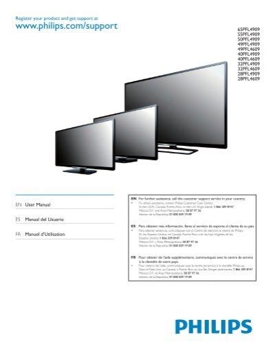 philips tv manual|Free Philips TV and Video User Manuals .